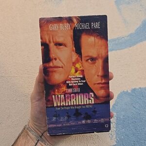 Warriors VHS Movie 1994 Gary Busey Michael Pare Republic Pictures Promo Copy